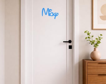 3D Personalized Door Sign | Children's Room Decor for Boys & Girls