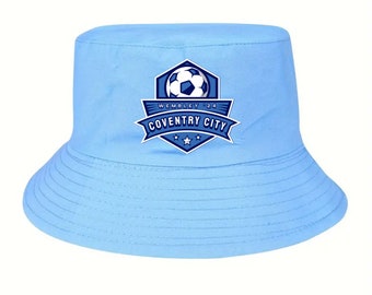 Sky Blue Bucket Hat Coventry City Wembley 2024 Football Semi Final