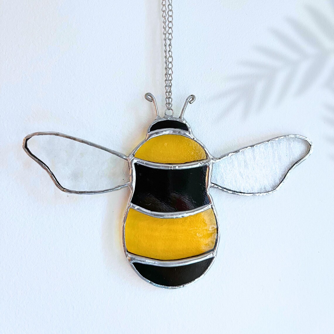 Stained Glass Bee Pattern, Bee Template, PDF & PNG Digital Download ...