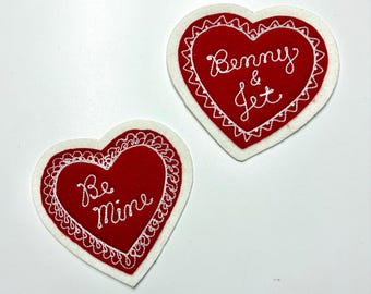 Customized Valentine Heart patch