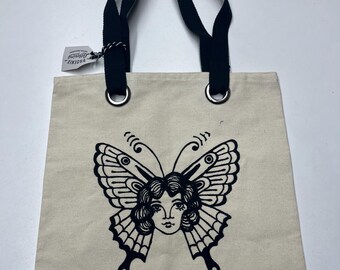 Handmade Canvas Tote bags with Chainstitch embroidery