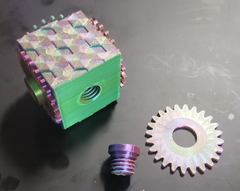 Geared Fidget Cube