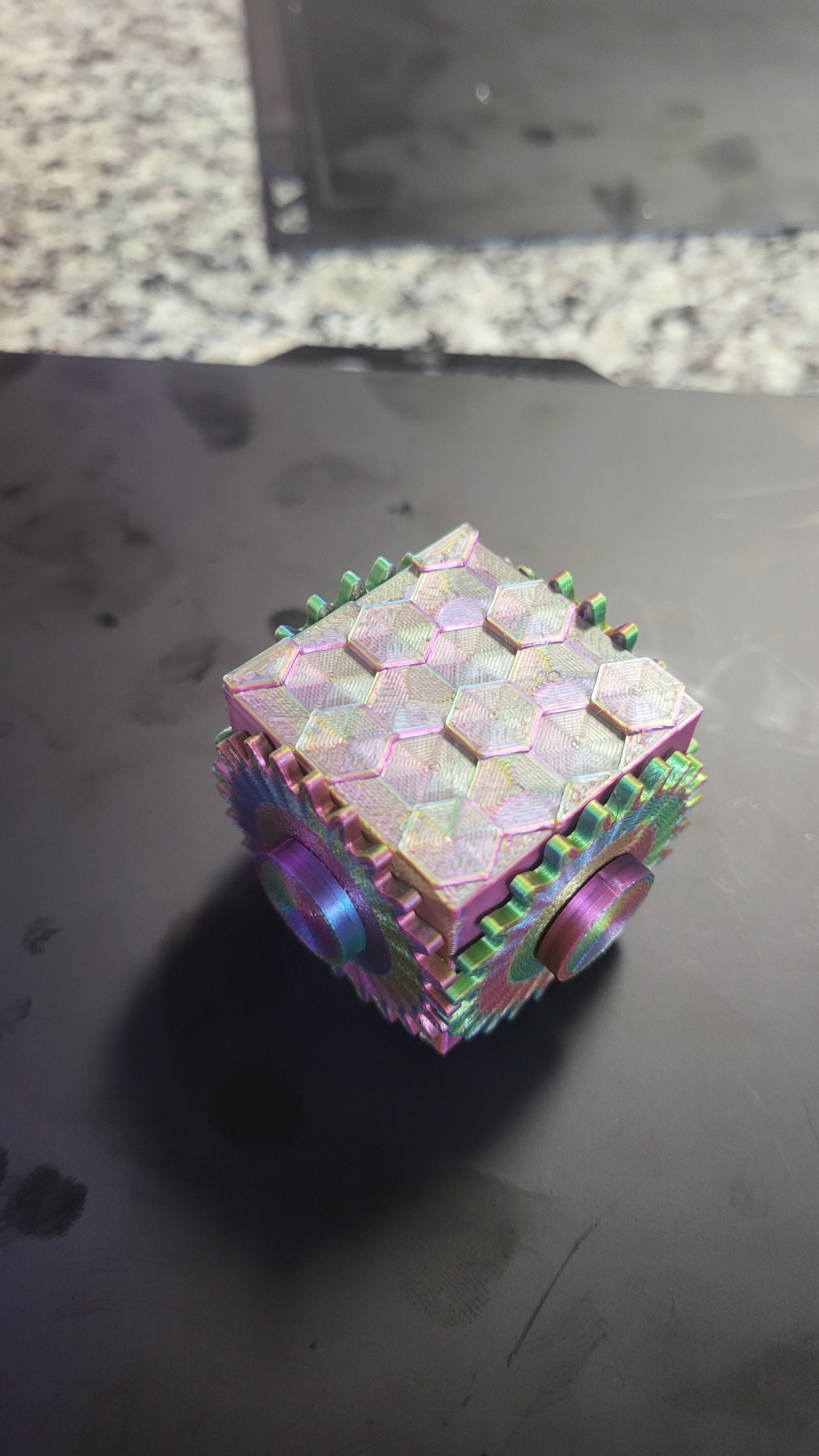 Geared Fidget Cube - Etsy