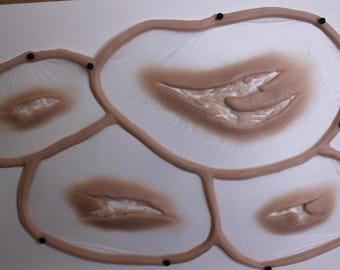 Injury kit | Silicone Prosthetic | SFX Makeup | Halloween | Injury | Wound | Cosplay
