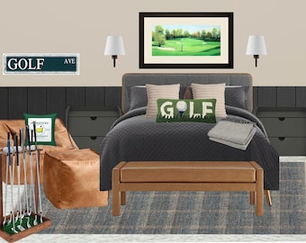 Golf Boy Room Design