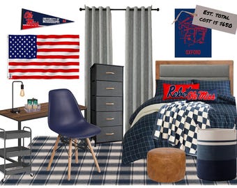 Ole Miss Dorm Room Design