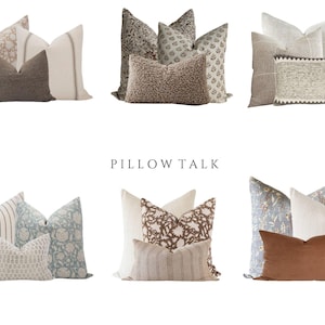 Neutral Throw Pillow Collection