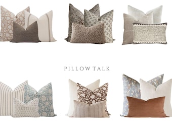 Neutral Throw Pillow Collection