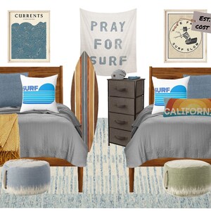 Ontwerp slaapzaal kustsurfen