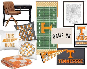 University of Tennessee Room Decor