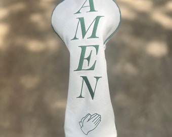 Driver Headcover - Masters "AMEN"