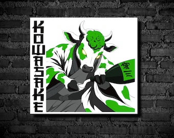 Kawasaki Kowasake Original Weatherproof Vinyl Sticker: Hand-Cut, Multiple sizes