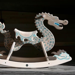 Dragon rocking chair (ash-tree)