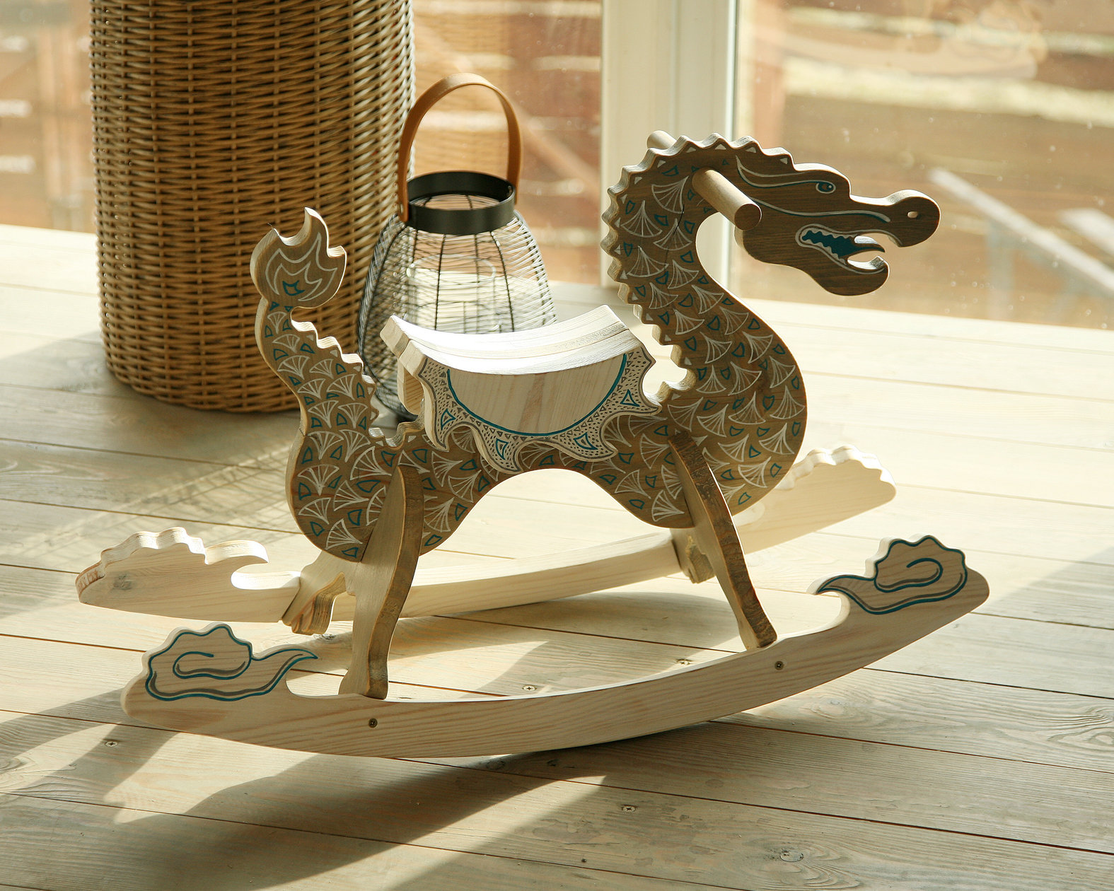 Dragon rocking sale horse
