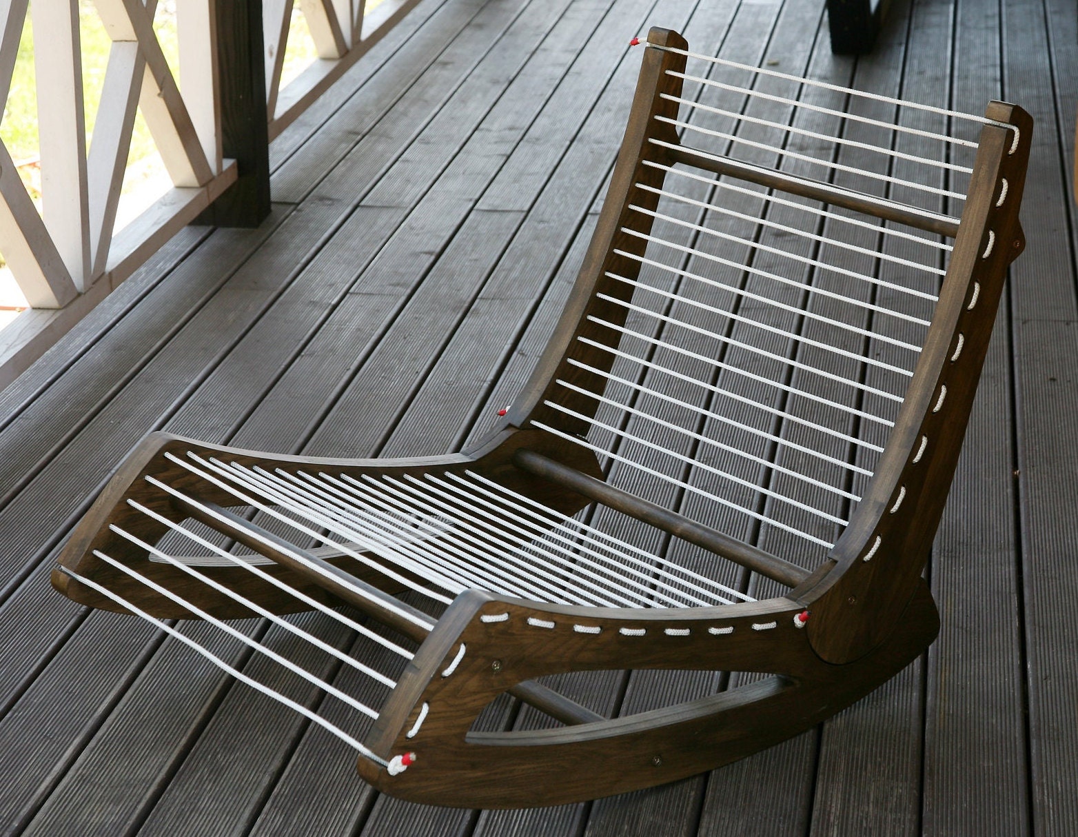 Lounge Rocking Chair (ash-tree) - Etsy