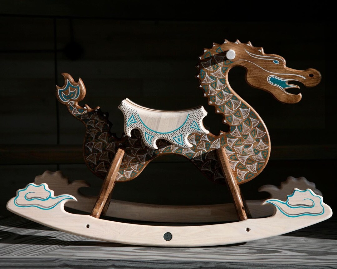 Dragon Rocking Chair (ash-tree) - Etsy