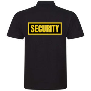 Security polo shirt black security polo unisex k9 security guard shirt for officers dog handler uniform