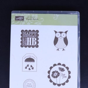 Juego de sellos Punch Bunch de STAMPIN UP