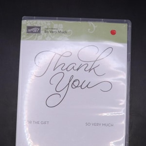Juego de sellos So Very Much de STAMPIN UP
