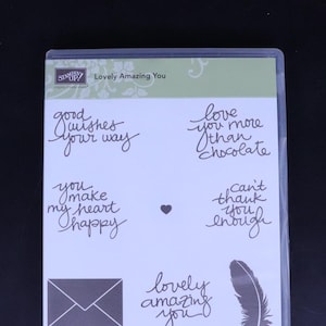 Lovely Amazing You Stamp Set from STAMPIN UP