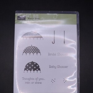Juego de sellos Rain or Shine de STAMPIN UP