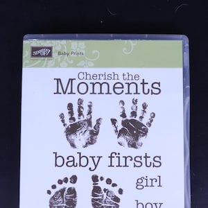 Juego de sellos Baby Prints de STAMNPIN UP
