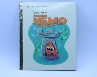 Disney's Pixar Finding Nemo, Little Golden Book - Hardback - Etsy