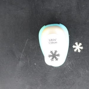 Perforadora de copo de nieve de 5/8 pulgadas de Recollections