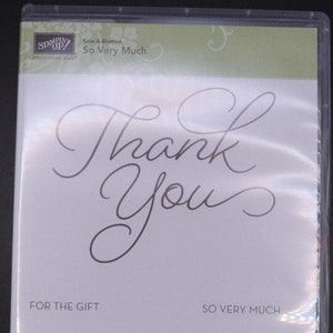 Juego de sellos So Very Much de STAMPIN UP