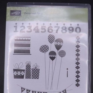 Patterned Party stamp set from STAMPIN UP