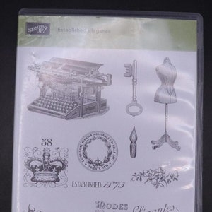 Set d'estampes STAMPIN UP Élégance établie