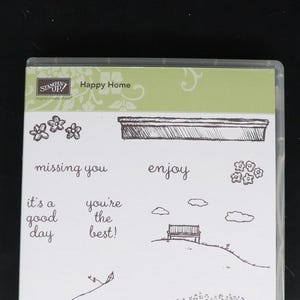Happy Home Stamp Set from STAMPIN UP