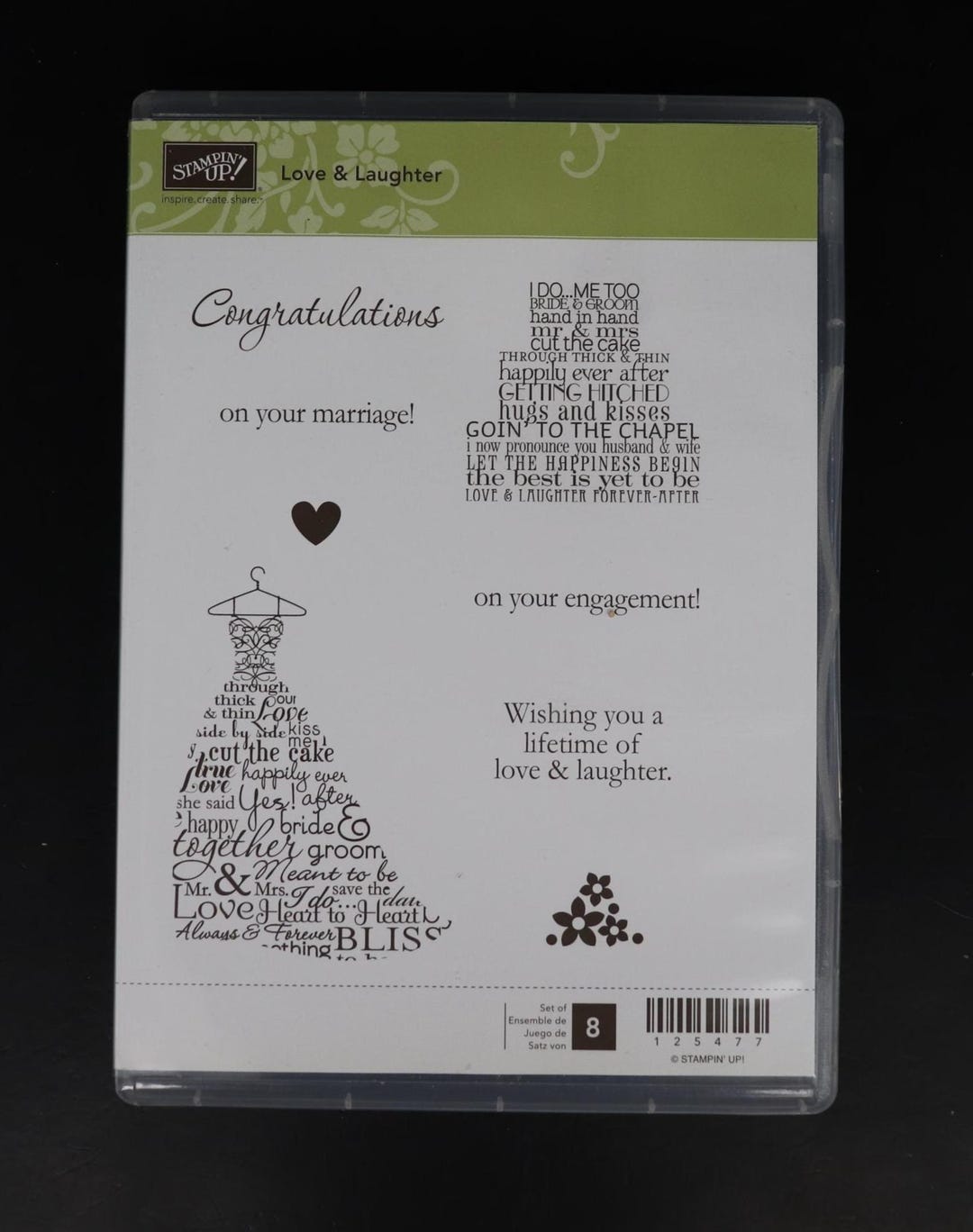 Love and Laughter Stamp Set From STAMPIN UP - Etsy