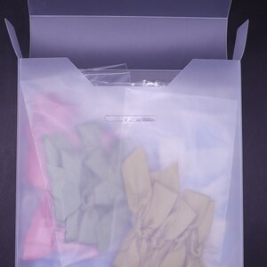 Satin bows