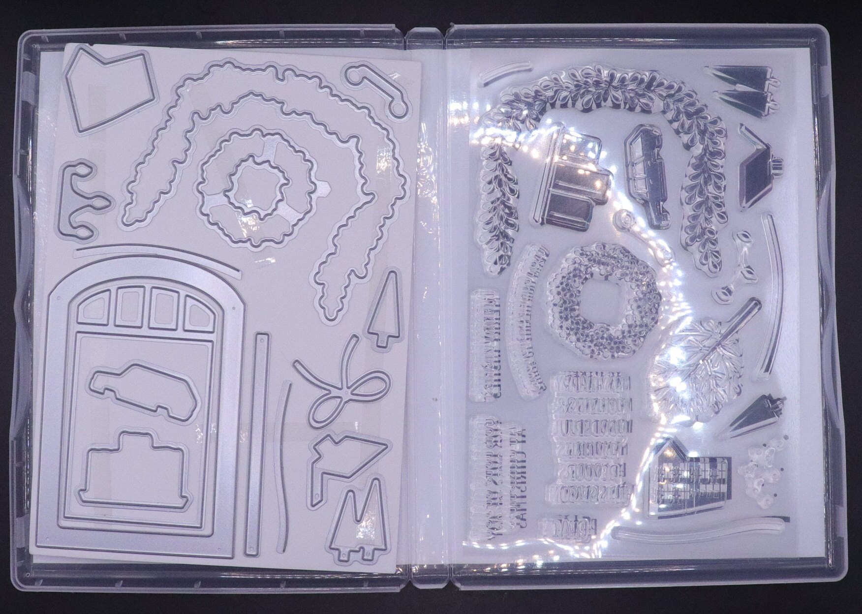 スタンピンアップ WELCOMING WINDOW ダイ＆スタンプセット 受講申込み開始2月クラス◇welcoming window \u0026 Grace\u0027s Garden