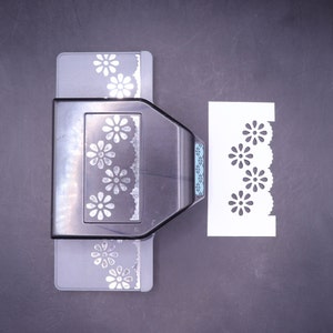 Perforatrice bordure bordure fleur marguerite EK Success grande taille - Scrapbooking, album photo, fabrication de cartes