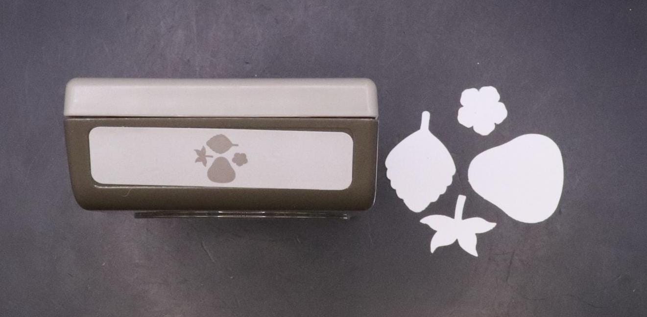 strawberry builder punch  スタンピンアップ パンチ Stampin' Up! Strawberry Builder Punch: Paper Craft Tool - Etsy