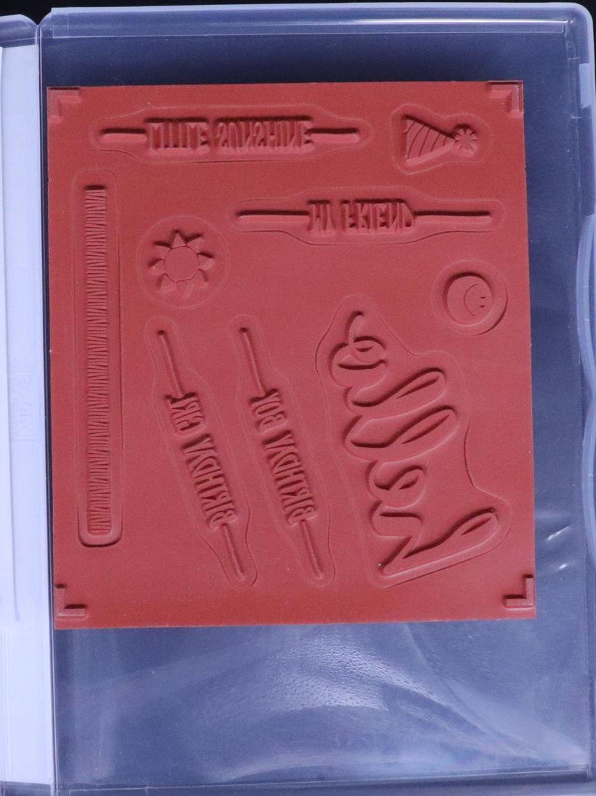 Hello Stamp Set From STAMPIN SET - Etsy Canada