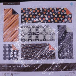 Martha Stewart Crafting Paper - Halloween