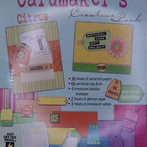Cardmaker's Citrus Creative Pack