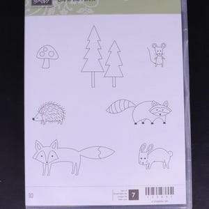 Set de tampons La vie dans la forêt de STAMPIN UP