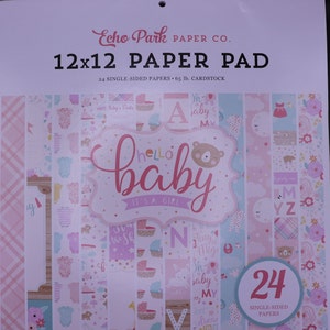 Colección Hello Baby It's a Girl de Echo Park