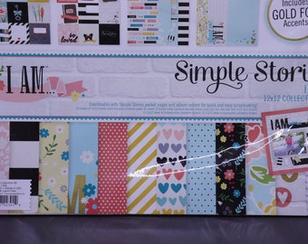 Simple Stories I AM... 12x12 Collection Kit
