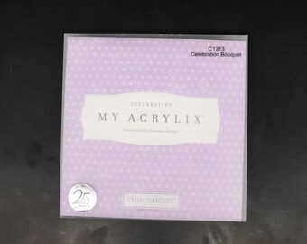 Close to My Heart My Acrylix Celebration Bouquet C1313 Stamp