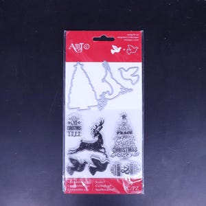 Set de tampons et découpes de Noël ART C Momenta - NIP