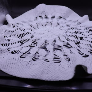 Ten Assorted Handmade Doilies of Various Sizes 12 in. Round 9