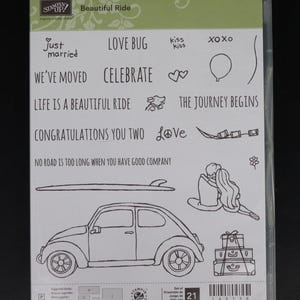 Bellissimo set di timbri Ride di STAMPIN UP