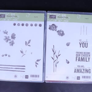 Painted Petals 2 piece stamp set from STAMPIN UP
