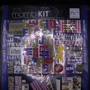 Mambi Military Scrapbook Kit From Me And My Big Ideas