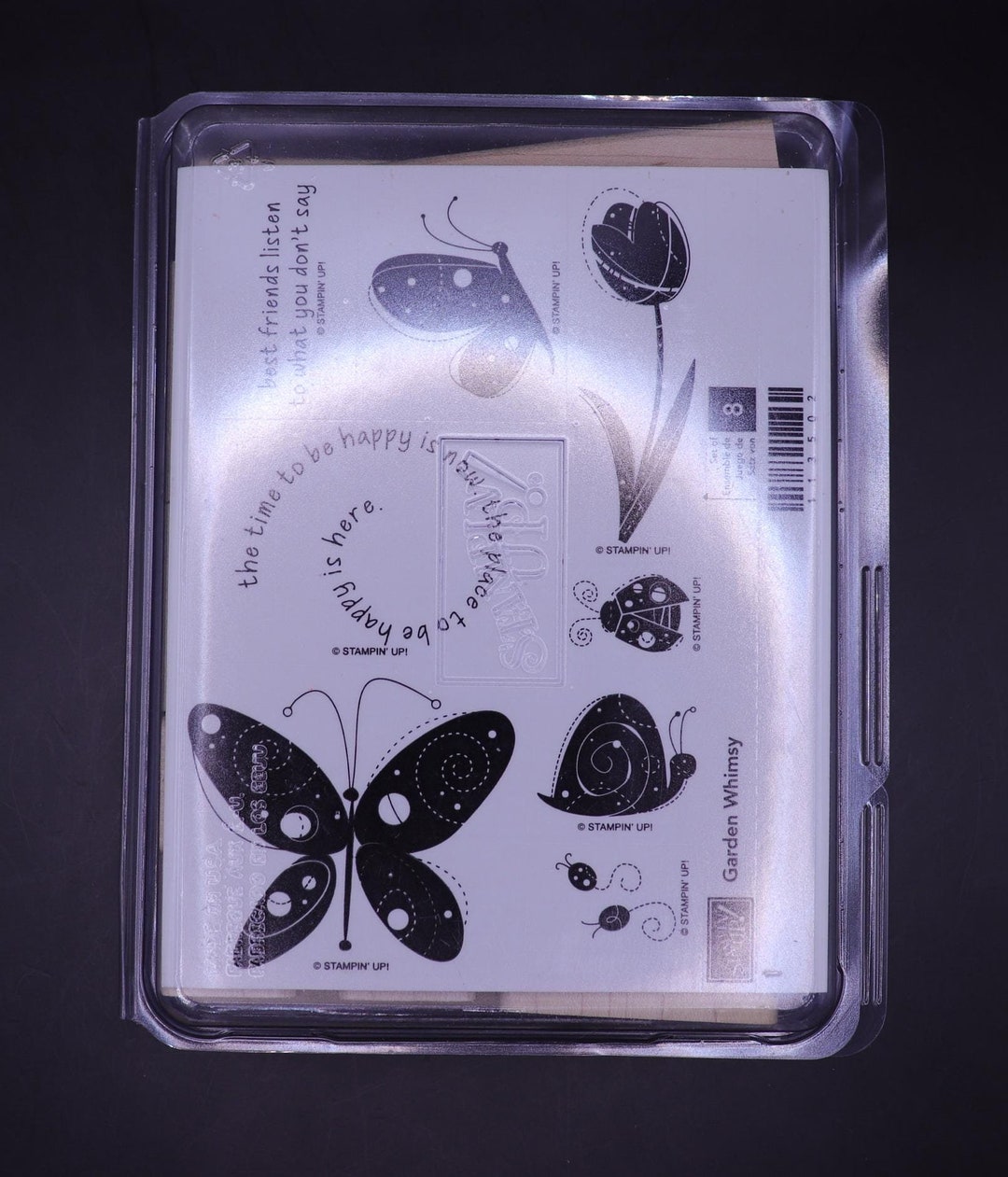 Stampin up Garden Whimsy 8 Piece Set - Never Used in Package - Etsy